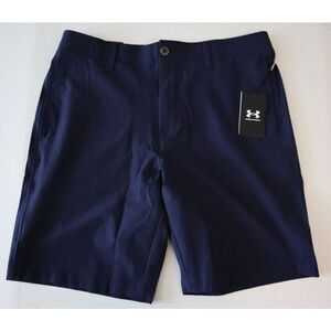 Under Armour 1377302-410 Men's Sz 36 Navy Blue 10" Golf Shorts